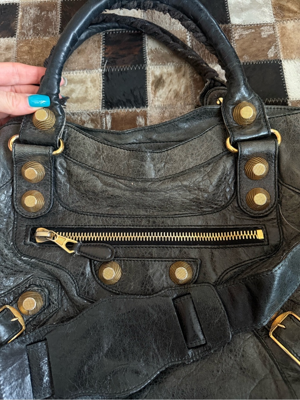 Balenciaga Motocross Classic City Bag - Picture 9 of 9